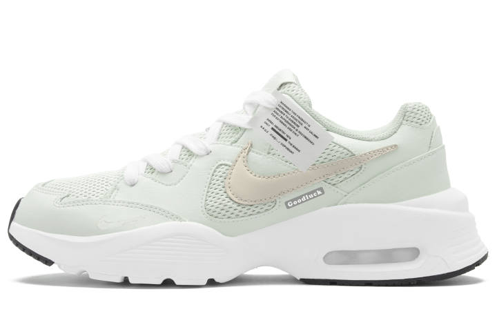 Nike Nike Air Max Fusion Running Shoes Women's Low Top Yellow Cyan White