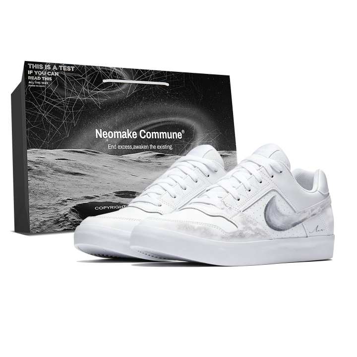 Nike Nike SB Delta Skateboard Shoes Unisex Low Top Black White Gray
