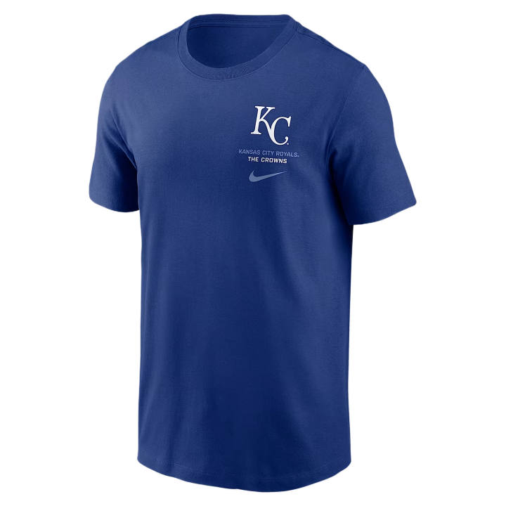 Nike Nike MLB Kansas City Royals T Shirts Men's Royal Crew Neck