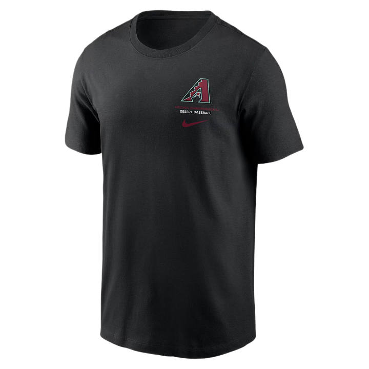 Nike Nike T Shirts Men's Black Crew Neck Moderate