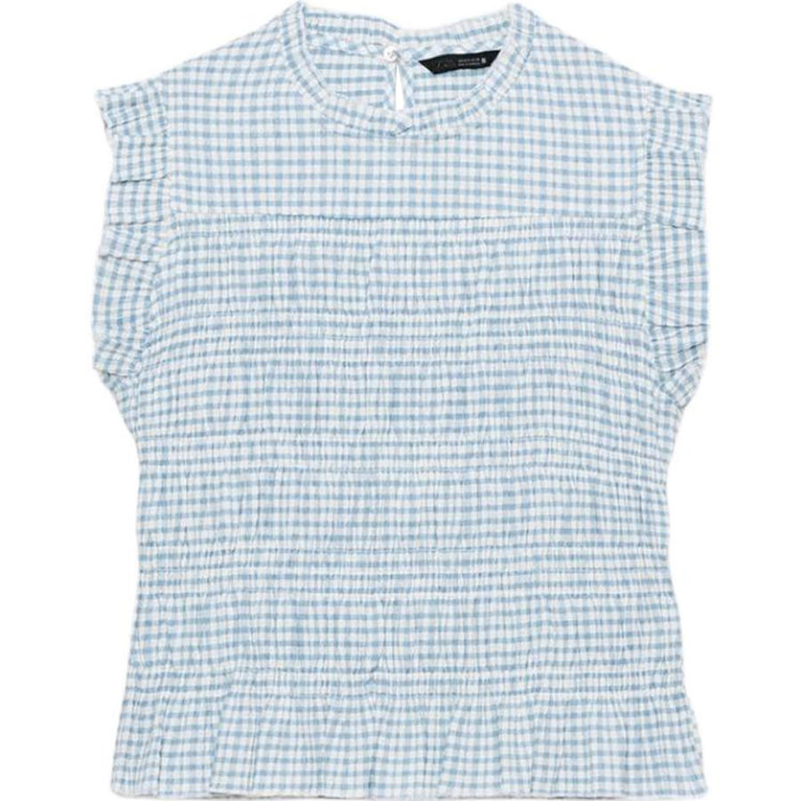 ZARA Tank Tops Women's Nude/Blue Other