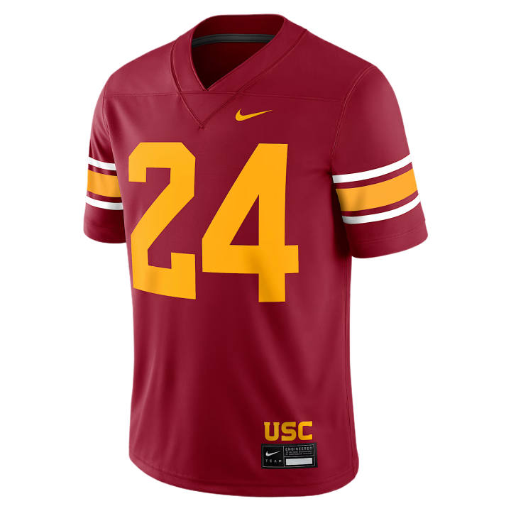 Nike Nike Rugby Jerseys Men's Dark Red V Neck Moderate