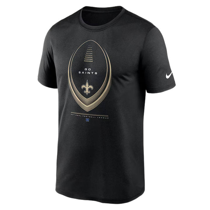 Nike Nike Dri Fit T Shirts Men's Black Crew Neck Moderate