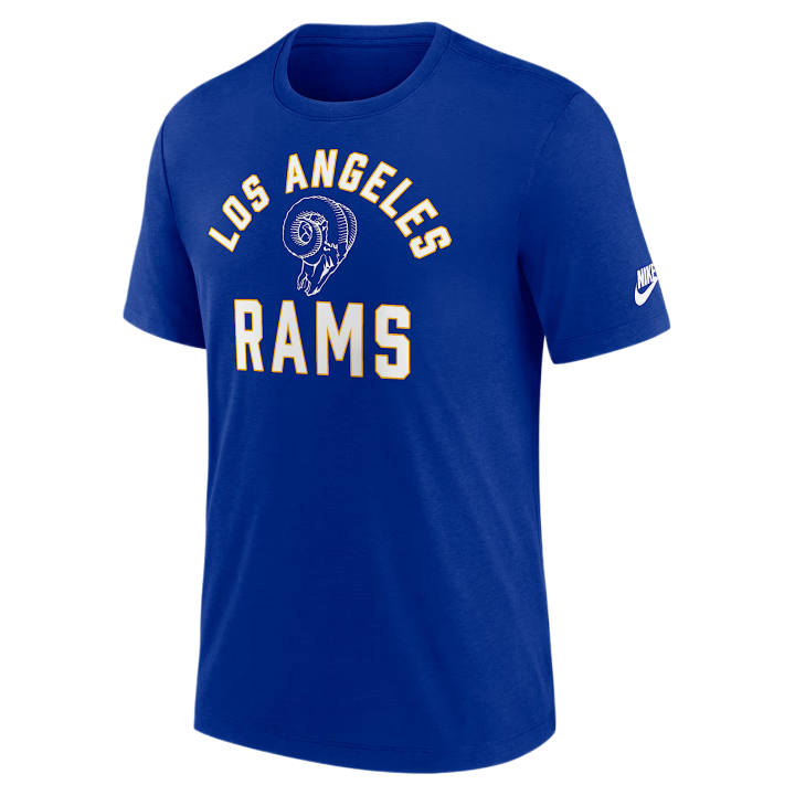 Nike Nike NFL T Shirts Men's Old Royal Crew Neck
