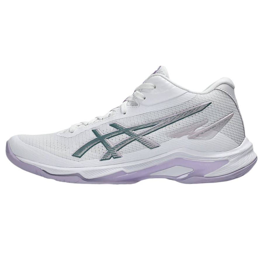 ASICS NETBURNER BALLISTIC FF MT 4 Volleyball Shoes Women's Low Top Purple