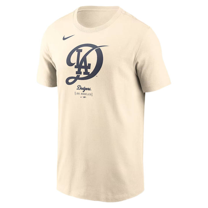 Nike Nike X MLB T Shirts Men's Cream Crew Neck Moderate