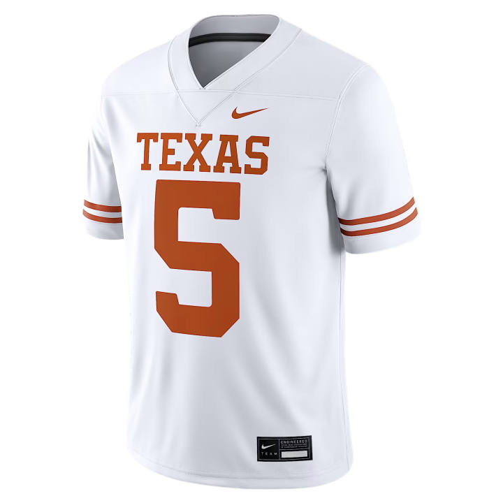 Nike Nike Rugby Jerseys Men's White V Neck Moderate