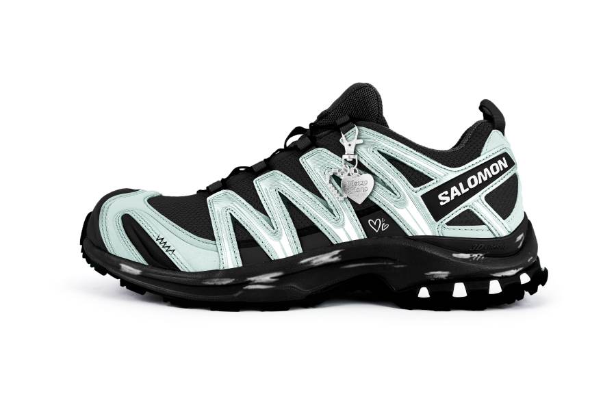 SALOMON XA PRO 3D Outdoor Shoes Unisex Low Top Black Cyan