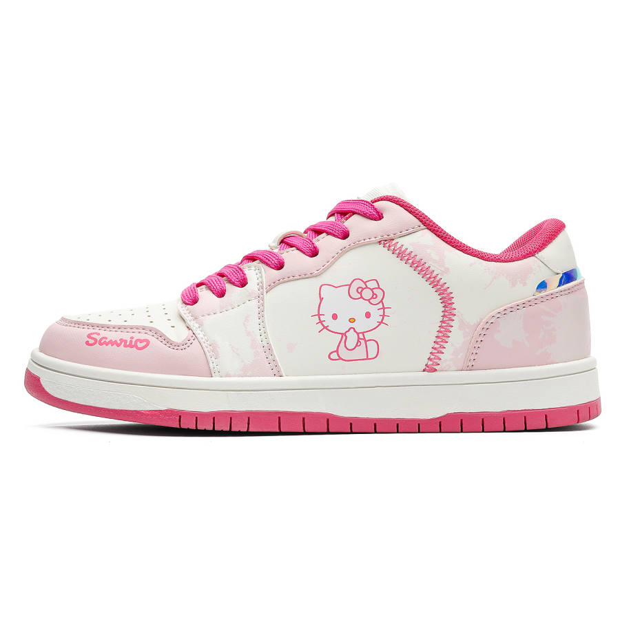 Sanrio Skateboard Shoes Women's Low Top Pink