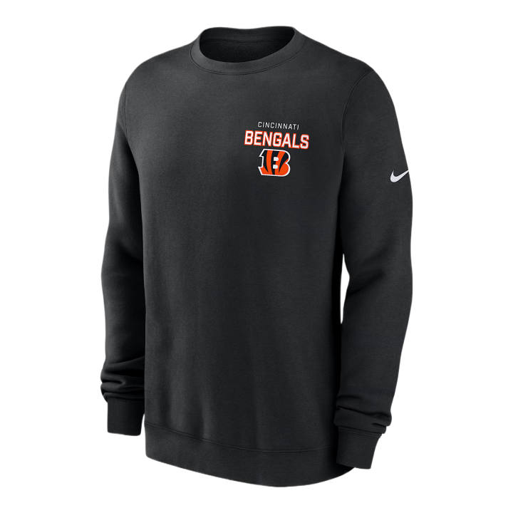 Nike Nike NFL Sweatshirts Men's Black Crew Neck Moderate