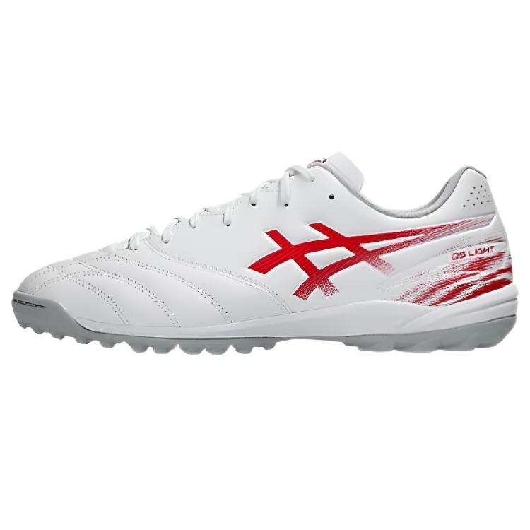 ASICS Ds Light Club Soccer Shoes Men's Low Top White/Speed Red