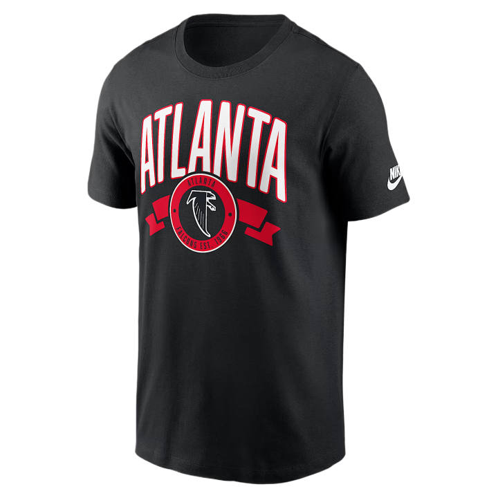 Nike Nike T Shirts Men's Black Crew Neck Moderate