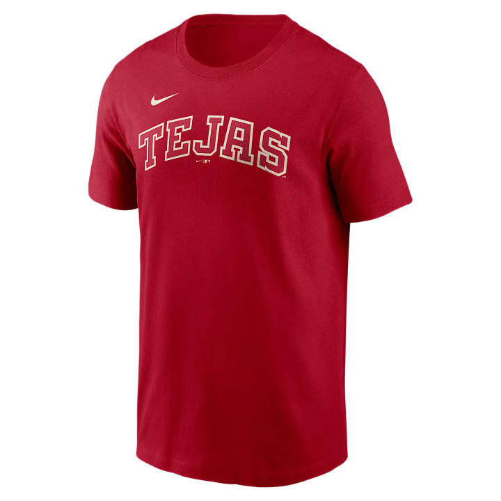 Nike Nike X MLB T Shirts Men's Red Crew Neck Moderate