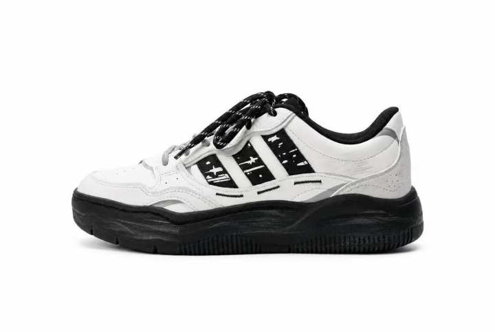 Adidas Adidas LITE SHUFFLE Skateboard Shoes Unisex Low Top Gray/White