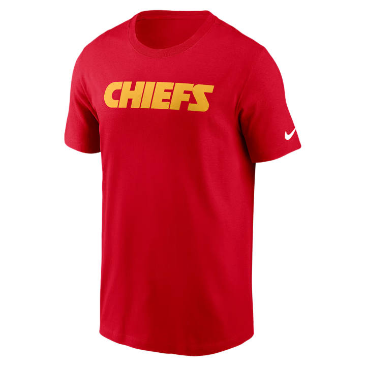 Nike Nike NFL T Shirts Men's Red Crew Neck