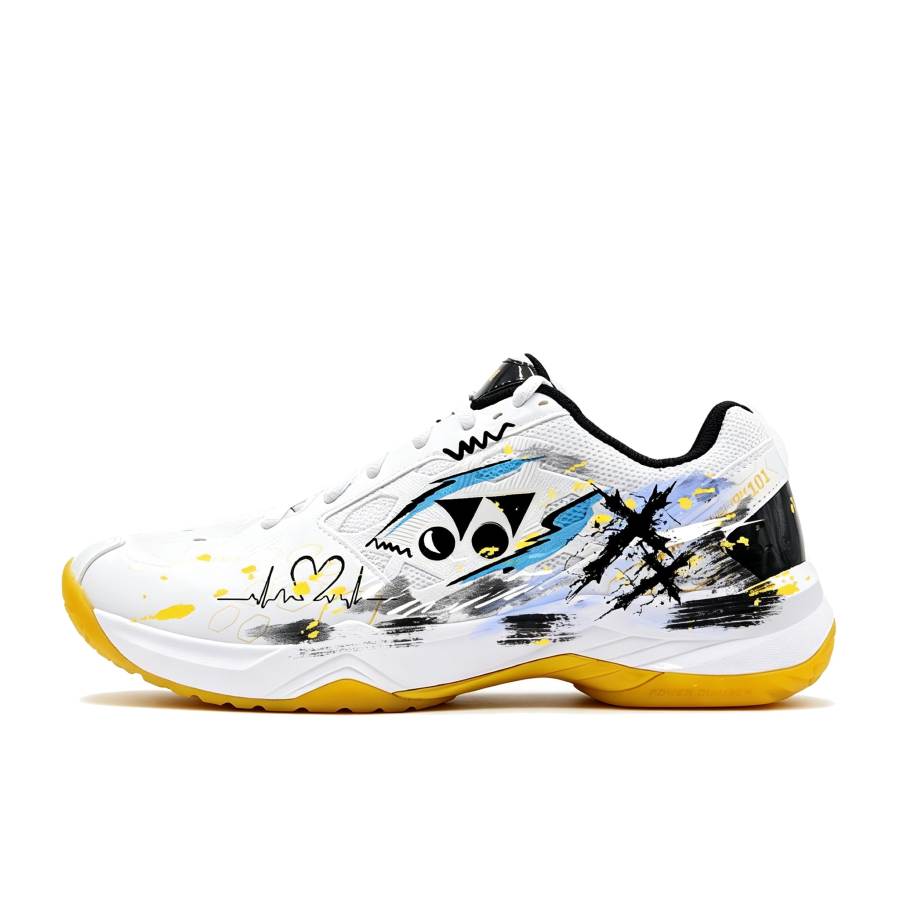 YONEX Power Cushion Badminton Shoes Unisex Low Top Blue White