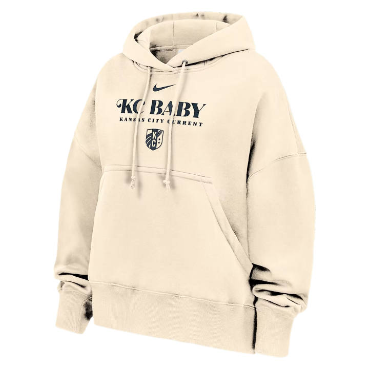 Nike Nike Sweatshirts Women's Natural Hooded Non Detachable Moderate