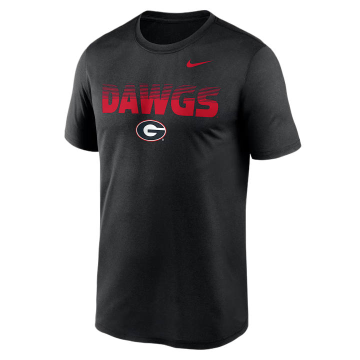 Nike Nike Dri Fit T Shirts Men's Black Crew Neck Moderate
