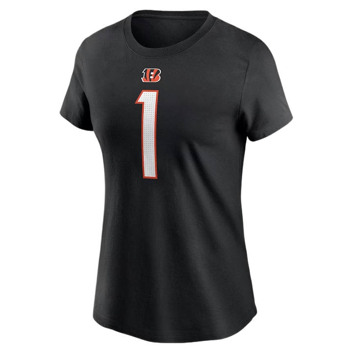Nike Nike NFL T Shirts Women's Black Crew Neck Moderate