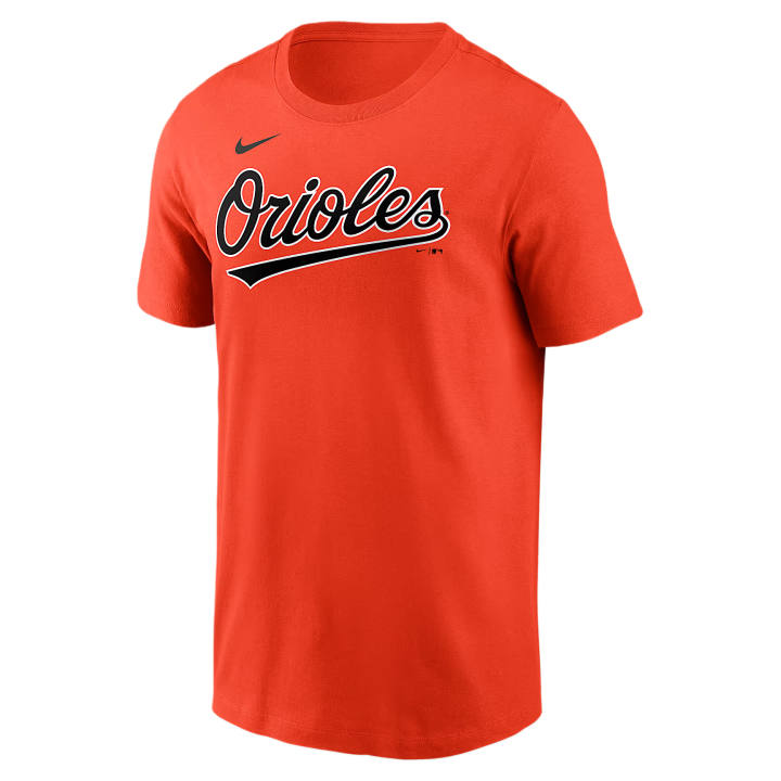 Nike Nike X MLB T Shirts Men's Orange Crew Neck Moderate