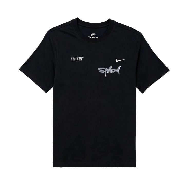 Nike Nike Sportswear T Shirts Unisex Black Crew Neck Moderate Straight Fit