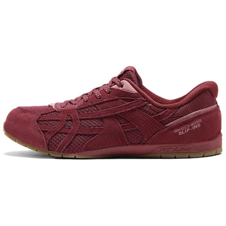 Skechers German Army Trainers Women's Low Top Vintage Red