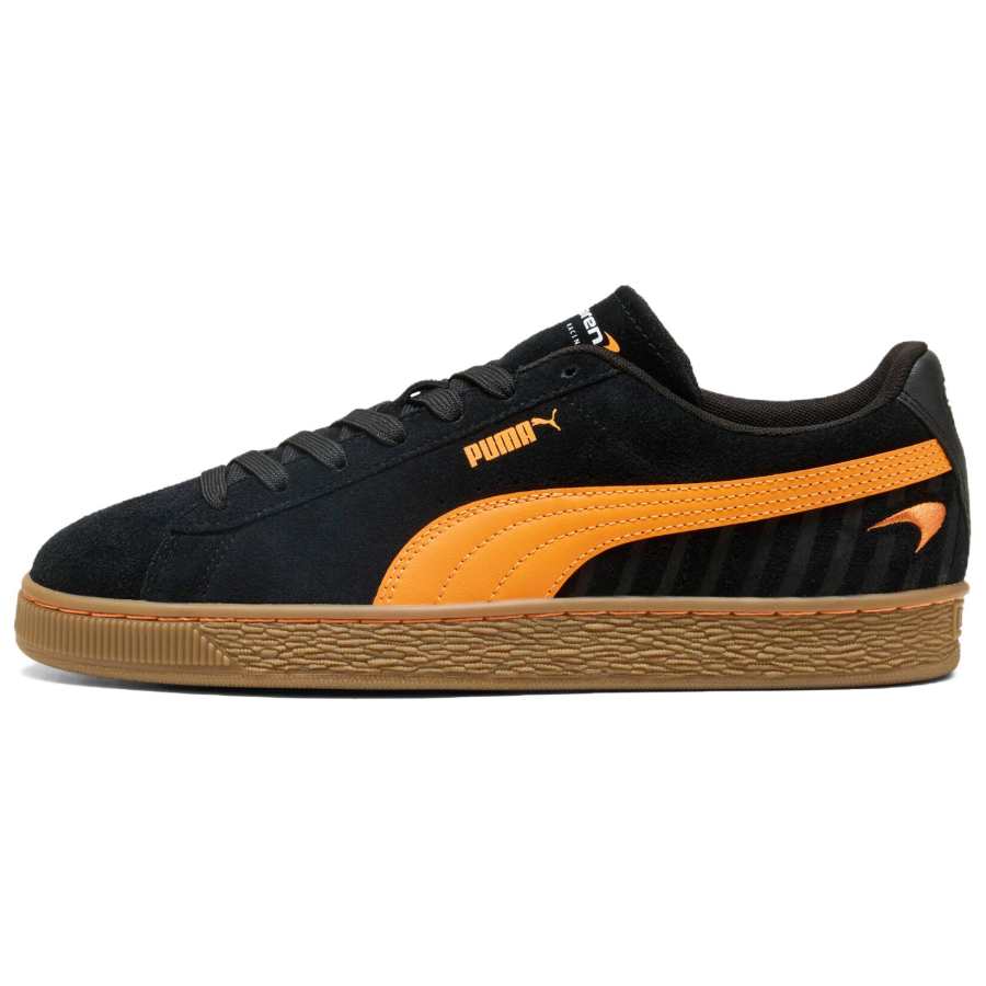 PUMA McLaren Suede Skateboard Shoes Unisex Black