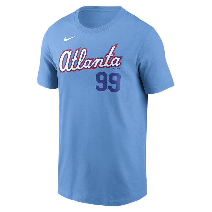 Nike Nike X MLB T Shirts Men's Pink/Blue Crew Neck
