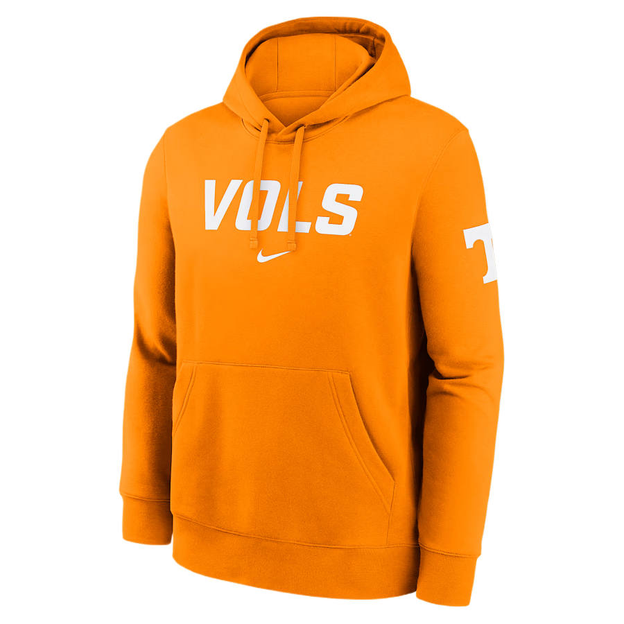 Nike Nike College Sweatshirts Men's Orange Team Hooded Non Detachable Moderate