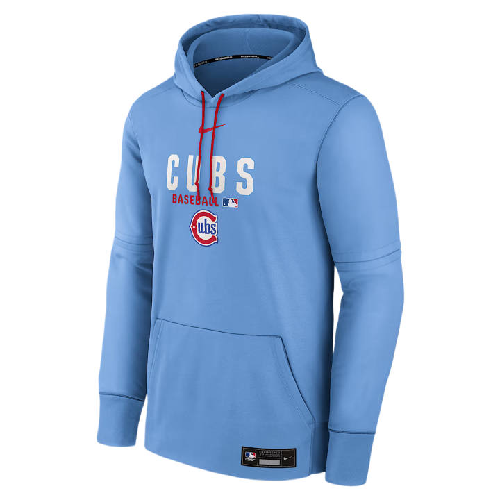 Nike Nike Therma Sweatshirts Men's Light Blue Hooded Non Detachable Moderate