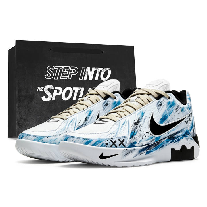 Nike Nike LEBRON WITNESS IX Basketball Shoes Men's Mid Top Blue/White