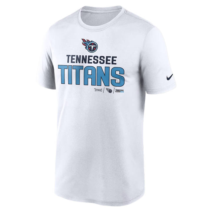 Nike Nike Dri Fit T Shirts Men's White Crew Neck Moderate