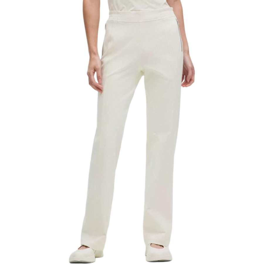Lululemon Define Sports Pants Women's Light Ivory White/LTIV Straight Fit Pants