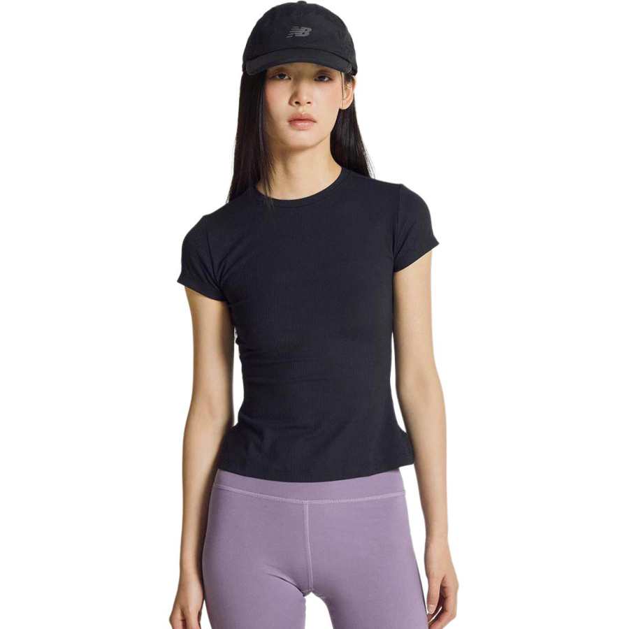New Balance New Balance T Shirts Women's Crew Neck Moderate Straight Fit