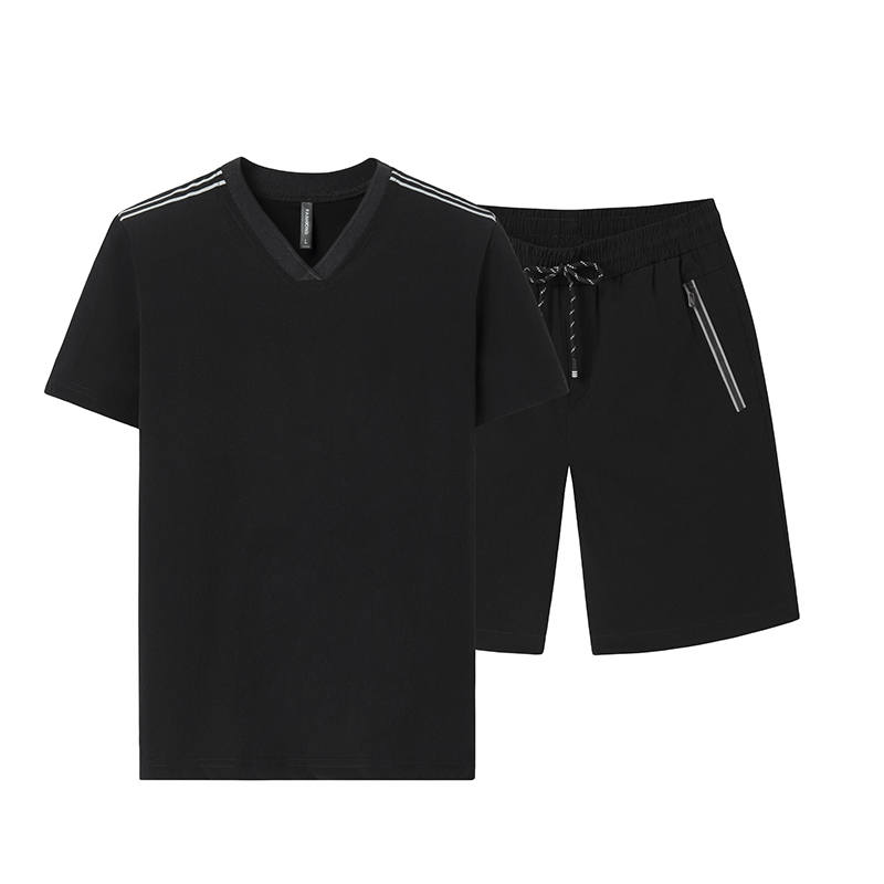 Sugarfunk Sugarfunk Casual Sportswear Unisex V Neck Moderate
