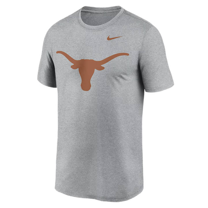 Nike Nike Dri Fit College T Shirts Men's Heather Crew Neck Moderate