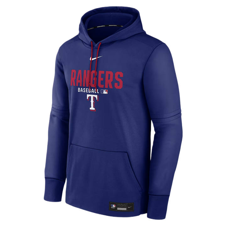 Nike Nike Therma Sweatshirts Men's Dark Royal Blue Hooded Non Detachable Moderate