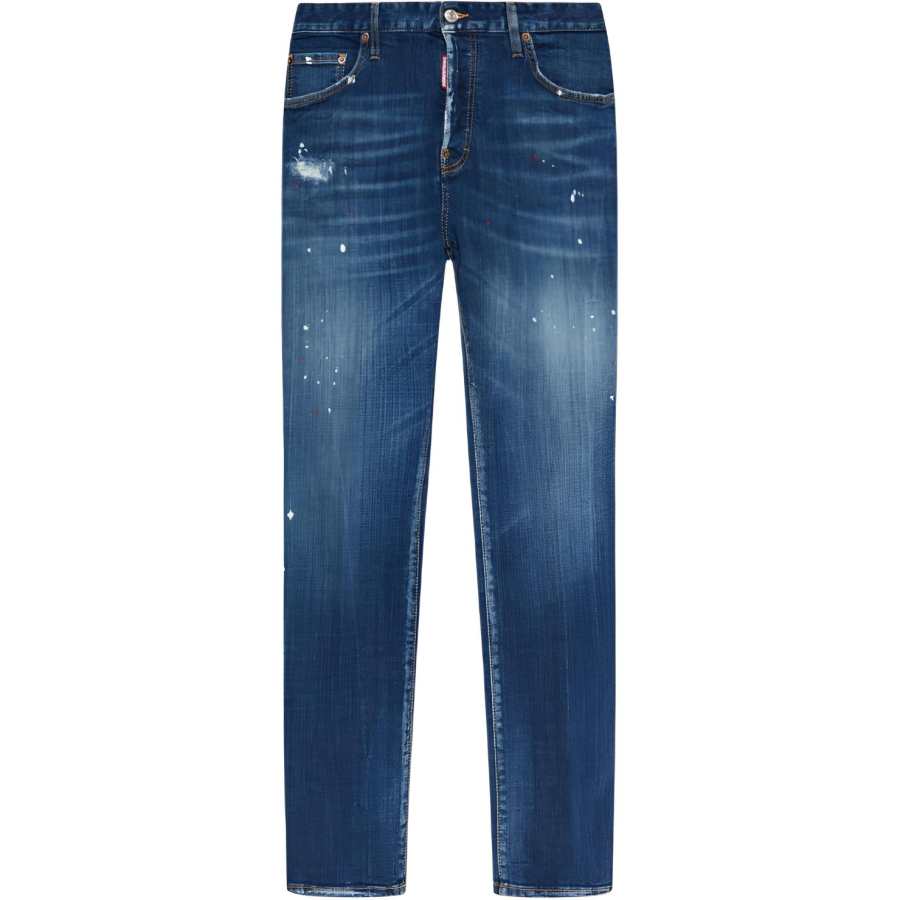DSQUARED 2 Dsquared 2 Distressed Straight Leg Jeans
