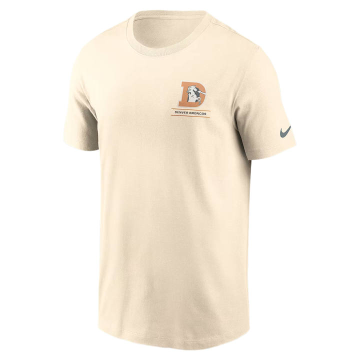 Nike Nike NFL T Shirts Men's Natural Crew Neck Moderate