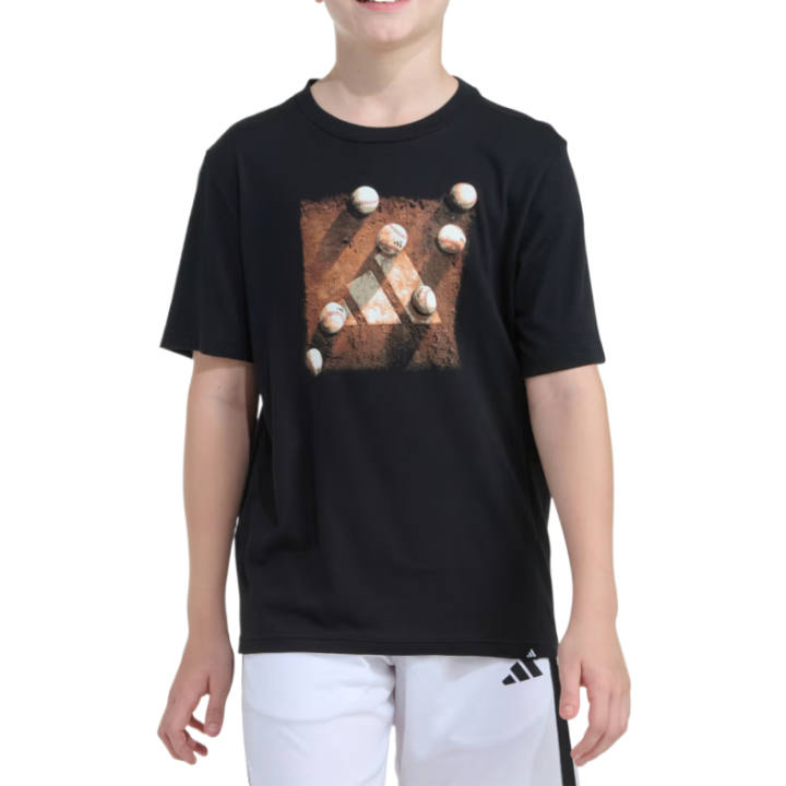 Adidas Adidas Kids' Sports Tops Crew Neck Moderate