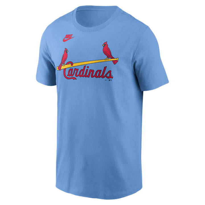 Nike Nike X MLB T Shirts Men's Light Blue Crew Neck