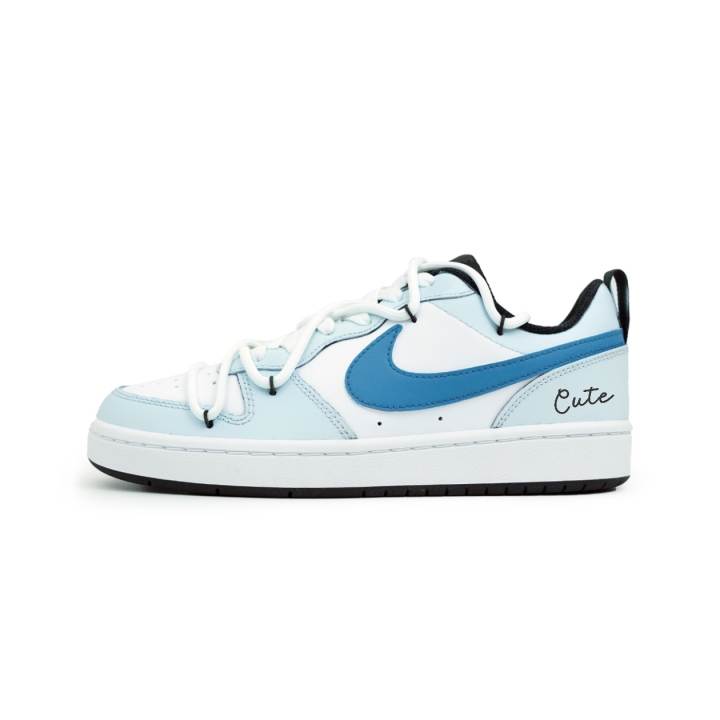 Nike Nike Court Borough Skateboard Shoes Women's Low Top Blue