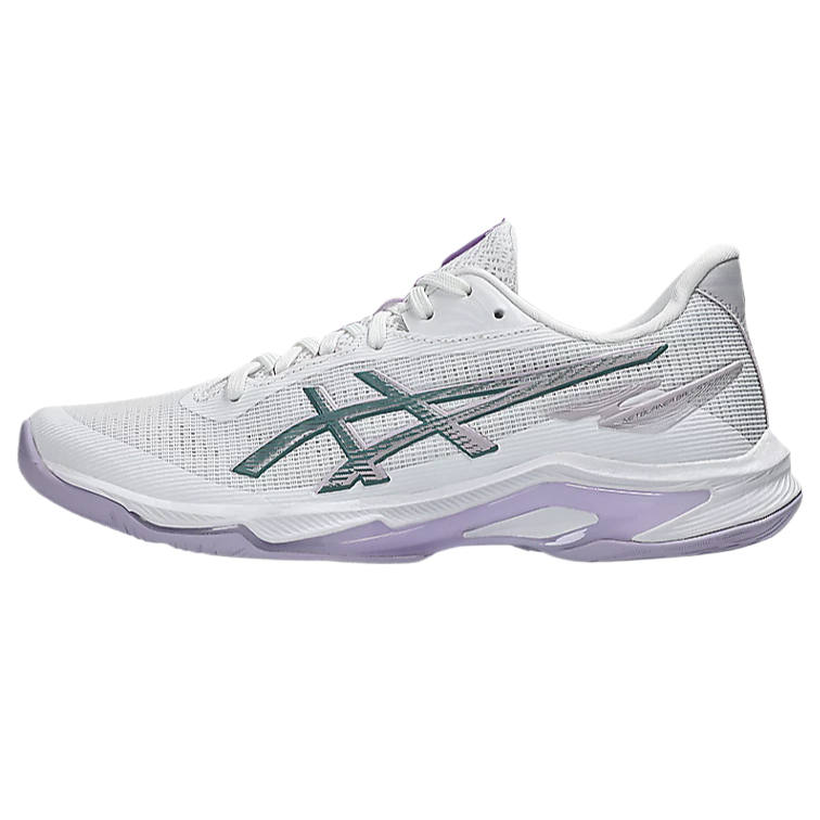 ASICS NETBURNER BALLISTIC FF 4 Volleyball Shoes Women's Low Top White/Dahlia