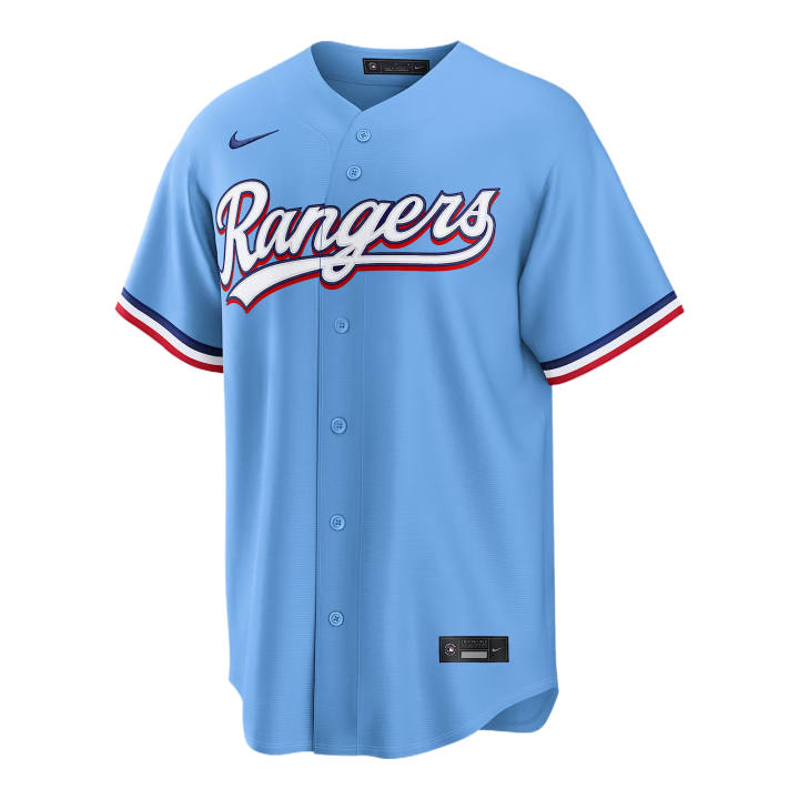Nike Nike X MLB Sportswear Men's Light Blue V Neck Moderate