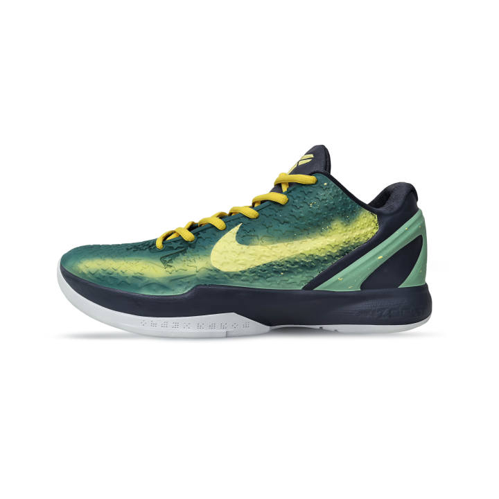 Nike Nike Zoom Kobe 6 Basketball Shoes Men's Low Top Gray/Green
