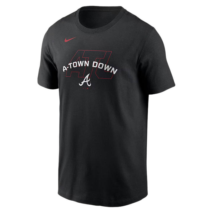 Nike Nike T Shirts Men's Black Crew Neck Moderate