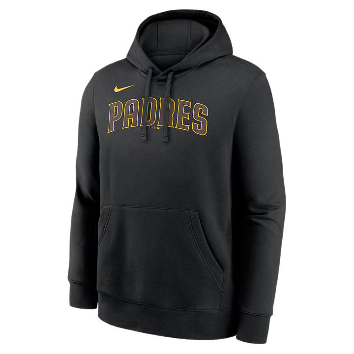 Nike Nike X MLB Sweatshirts Men's Black Hooded Non Detachable Moderate