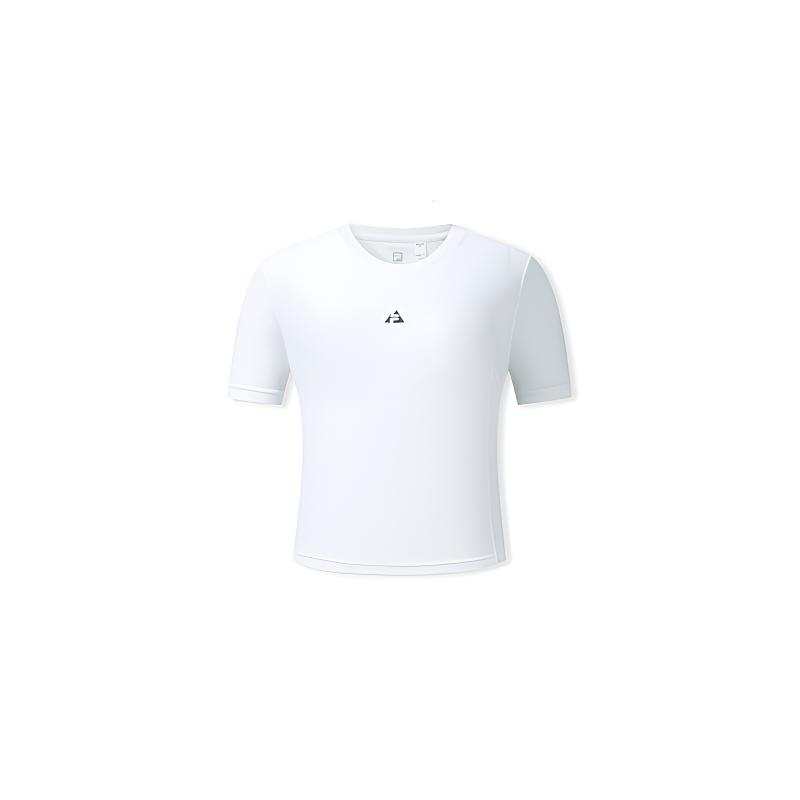 FILA EXPLORE T Shirts Women's Obsidian White Crew Neck Moderate Other