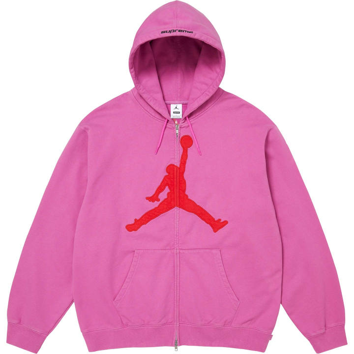 Supreme Supreme X Jordan Sweatshirts Unisex Hooded Non Detachable Moderate