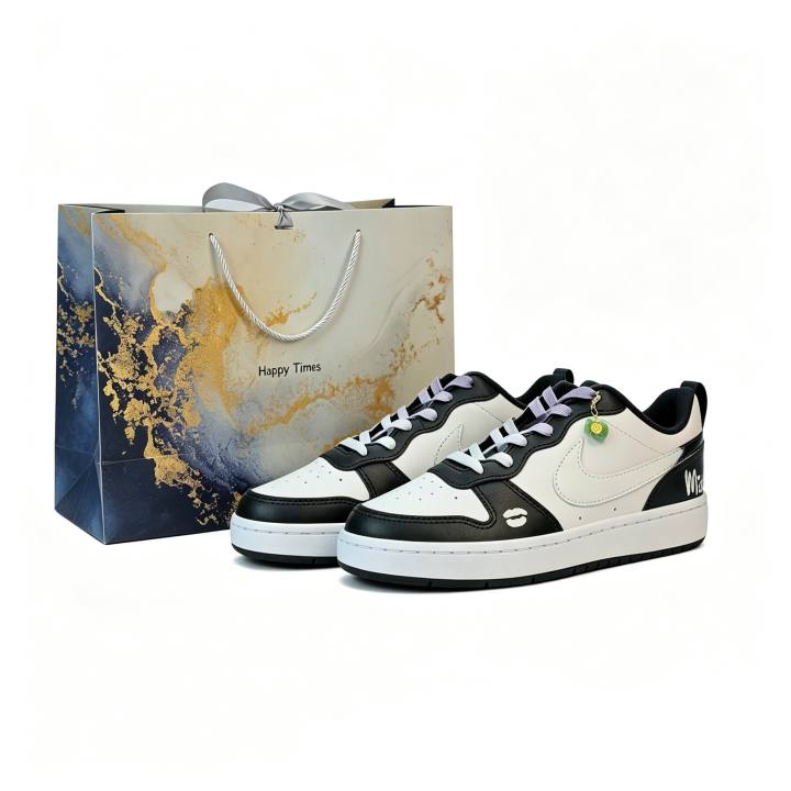 Nike Nike Court Borough Skateboard Shoes Unisex Low Top White